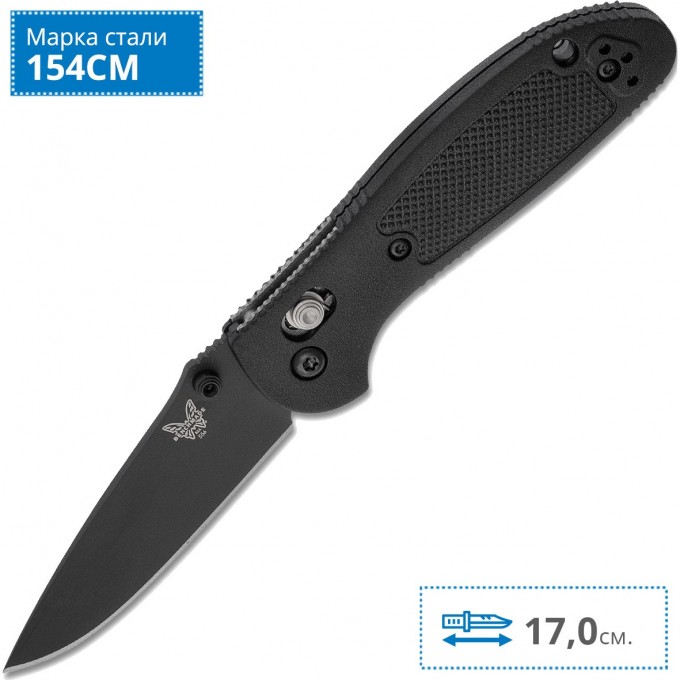 Нож BENCHMADE 556BK MINI GRIPTILIAN BM556BK