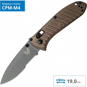 Нож BENCHMADE 575SGY-2001 MINI PRESIDIO II