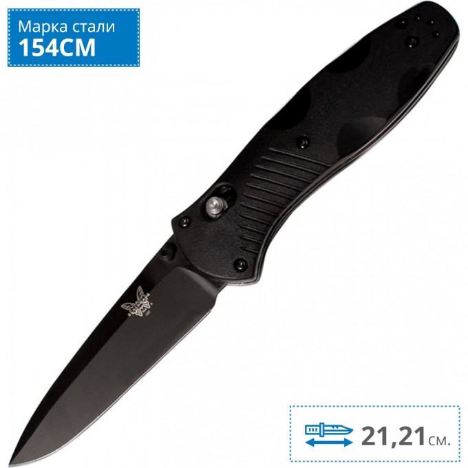 Нож BENCHMADE 580BK BARRAGE BM580BK