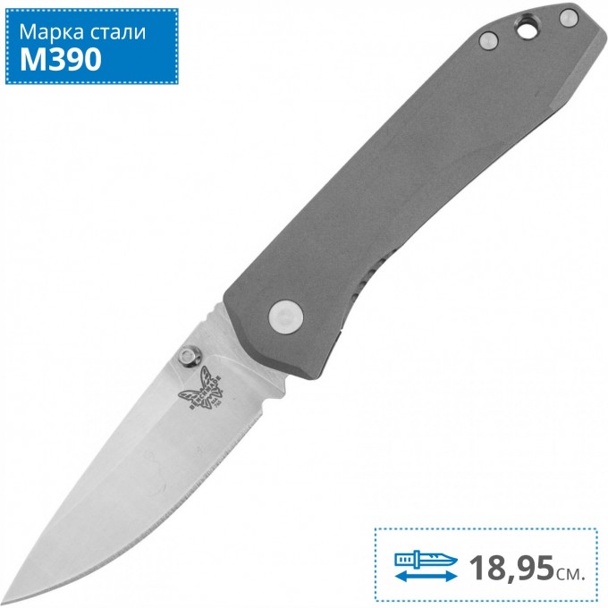 Нож BENCHMADE 765 MINI TI MONOLOCK BM765