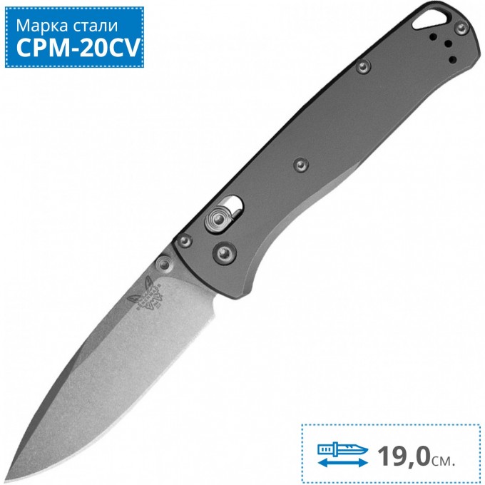 Нож BENCHMADE CU535-SS-20CV-TI BUGOUT BMCU535-SS-20CV-TI